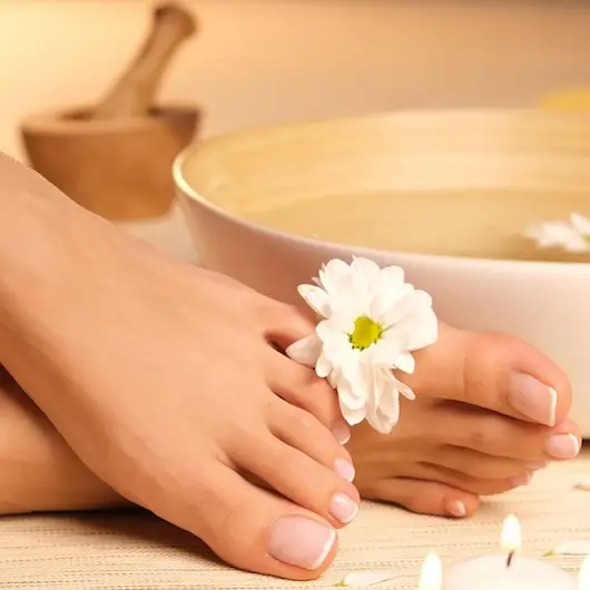 Pedicure estetico donna